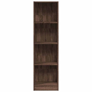 Bücherregal Braun Eichen-Optik 143 cm
