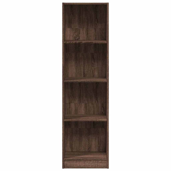 Bücherregal Braun Eichen-Optik 143 cm