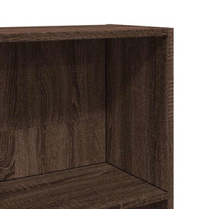 Bücherregal Braun Eichen-Optik 143 cm