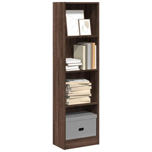 Bücherregal Braun Eichen-Optik 143 cm