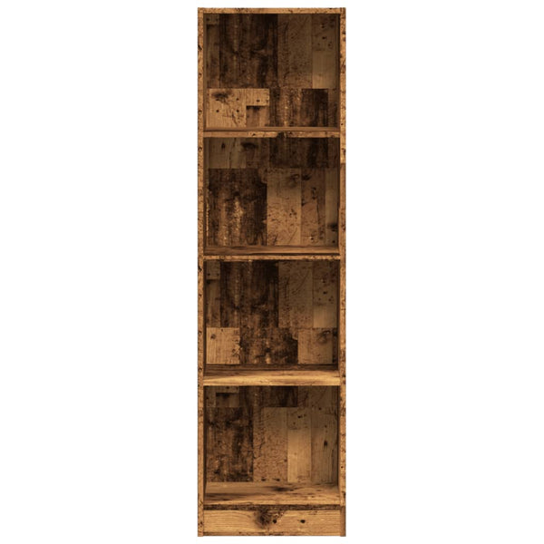 Bücherregal Altholz-Optik 143 cm