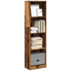 Bücherregal Altholz-Optik 143 cm