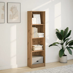 Bücherregal Artisan Eiche 40x24x143 cm