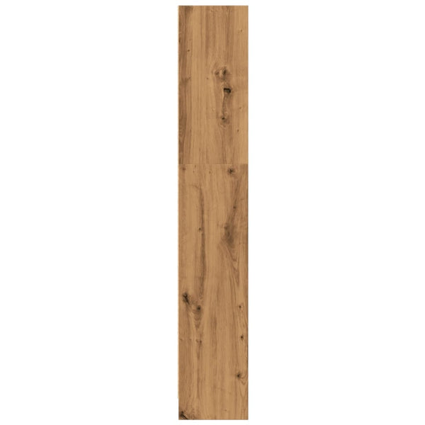 Bücherregal Artisan Eiche 40x24x143 cm