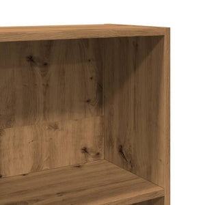 Bücherregal Artisan Eiche 40x24x143 cm