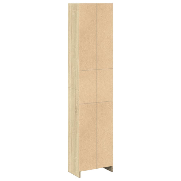 Bücherregal Sonoma Eiche 40x24x176 cm