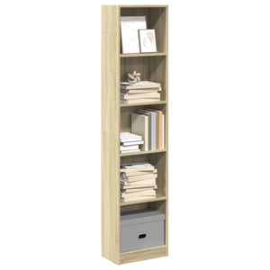 Bücherregal Sonoma Eiche 40x24x176 cm