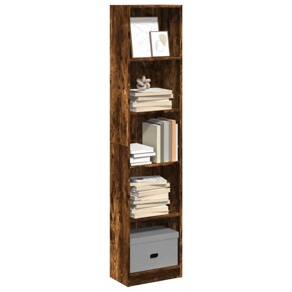 Bücherregal Räuchereiche 176 cm Hoch