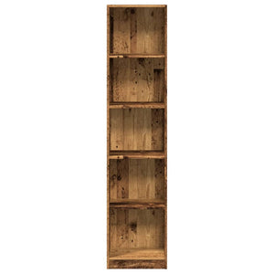 Bücherregal Altholz-Optik, 176 cm hoch