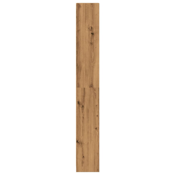 vidaXL Bibliothèque chêne artisan 40 x 24 x 176 cm bois d'ingénierie
