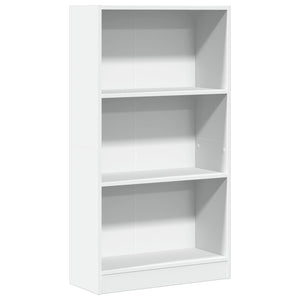 Weißes Bücherregal 60x24x109 cm