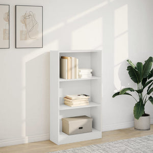 Weißes Bücherregal 60x24x109 cm