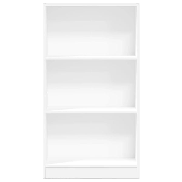 Weißes Bücherregal 60x24x109 cm