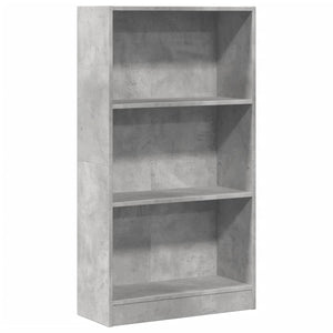 Bücherregal Betongrau 60x109 cm