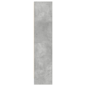 Bücherregal Betongrau 60x109 cm
