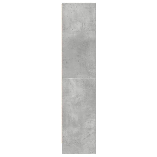 Bücherregal Betongrau 60x109 cm