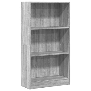 Bücherregal Grau Sonoma 60x109 cm