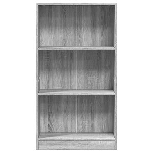 Bücherregal Grau Sonoma 60x109 cm