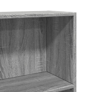 Bücherregal Grau Sonoma 60x109 cm
