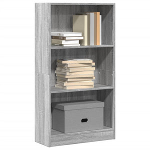 Bücherregal Grau Sonoma 60x109 cm