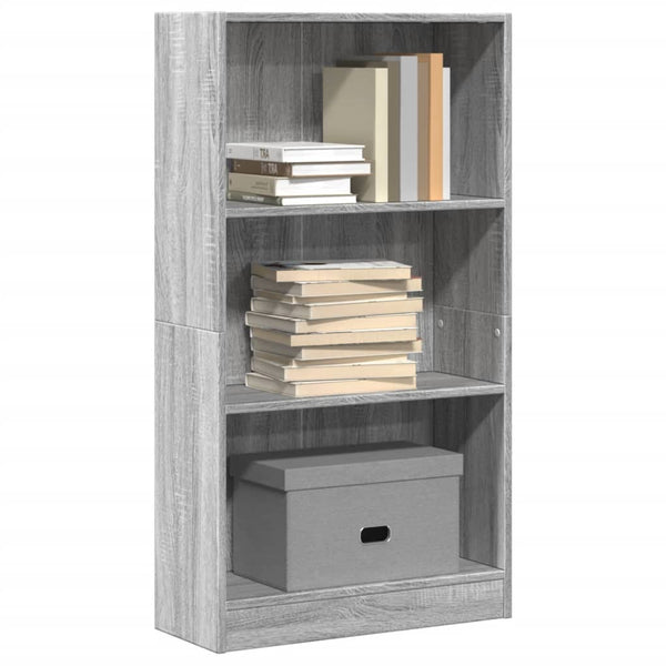 Bücherregal Grau Sonoma 60x109 cm