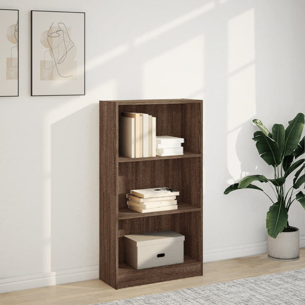 Bücherregal Braun Eichen-Optik 60x109 cm