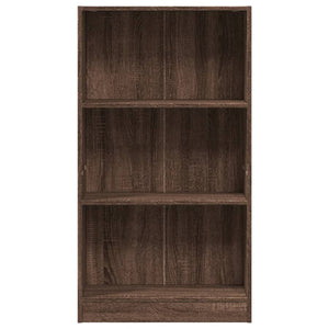 Bücherregal Braun Eichen-Optik 60x109 cm