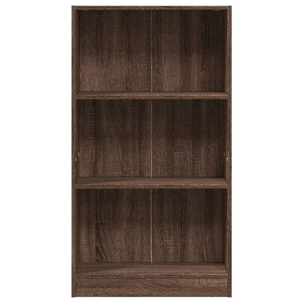 Bücherregal Braun Eichen-Optik 60x109 cm