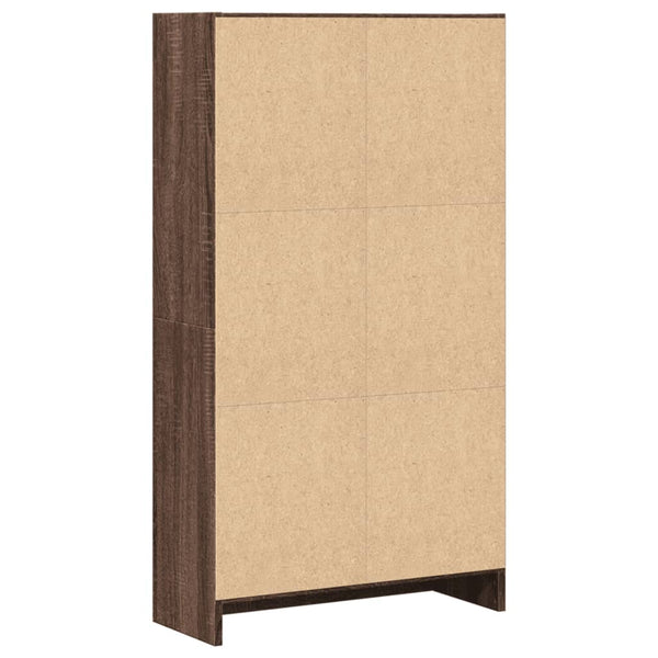 Bücherregal Braun Eichen-Optik 60x109 cm