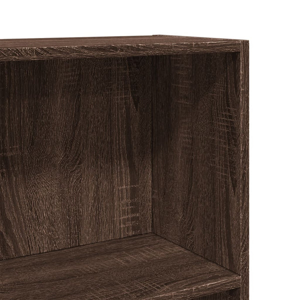 Bücherregal Braun Eichen-Optik 60x109 cm