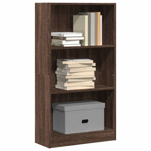 Bücherregal Braun Eichen-Optik 60x109 cm