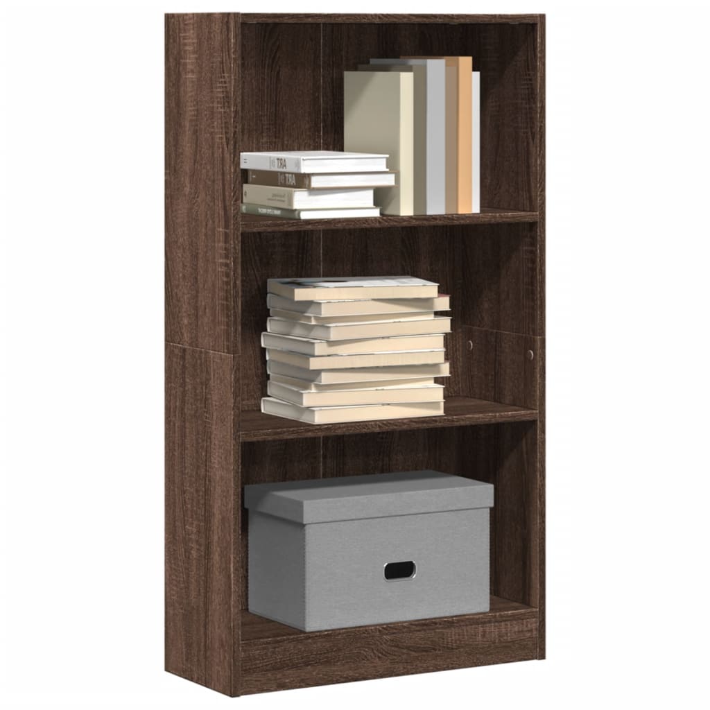 Bücherregal Braun Eichen-Optik 60x109 cm