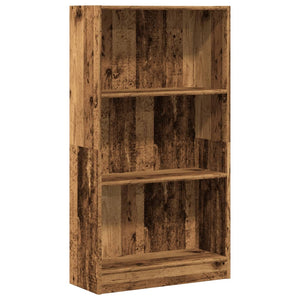 Bücherregal Altholz-Optik, 60 cm breit