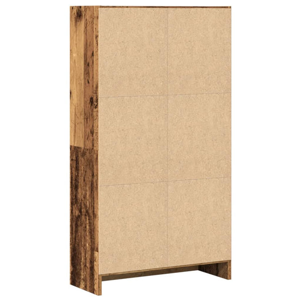 Bücherregal Altholz-Optik, 60 cm breit