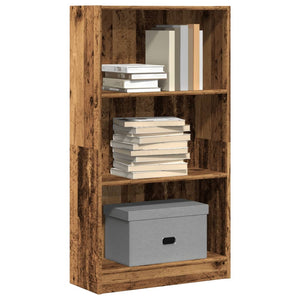 Bücherregal Altholz-Optik, 60 cm breit