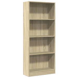 Bücherregal Sonoma Eiche 60x24x143 cm