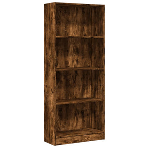 Bücherregal Räuchereiche 60x143 cm