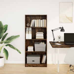 Bücherregal Räuchereiche 60x143 cm