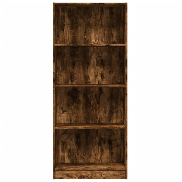 Bücherregal Räuchereiche 60x143 cm