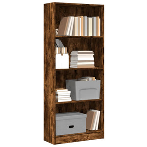 Bücherregal Räuchereiche 60x143 cm