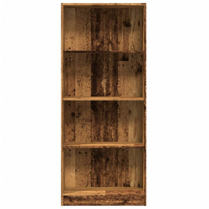 Bücherregal Altholz-Optik 60x143 cm