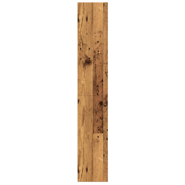 Bücherregal Altholz-Optik 60x143 cm