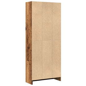 Bücherregal Altholz-Optik 60x143 cm
