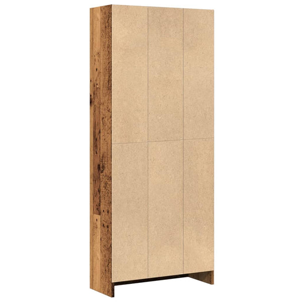 Bücherregal Altholz-Optik 60x143 cm