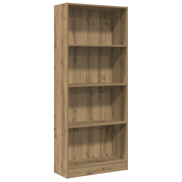 Bücherregal Artisan Eiche 60x24x143 cm
