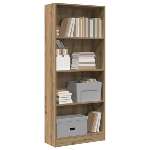 Bücherregal Artisan Eiche 60x24x143 cm