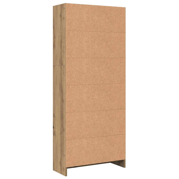 Bücherregal Artisan Eiche 60x24x143 cm
