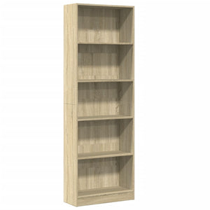 Bücherregal Sonoma Eiche 60x24x176 cm