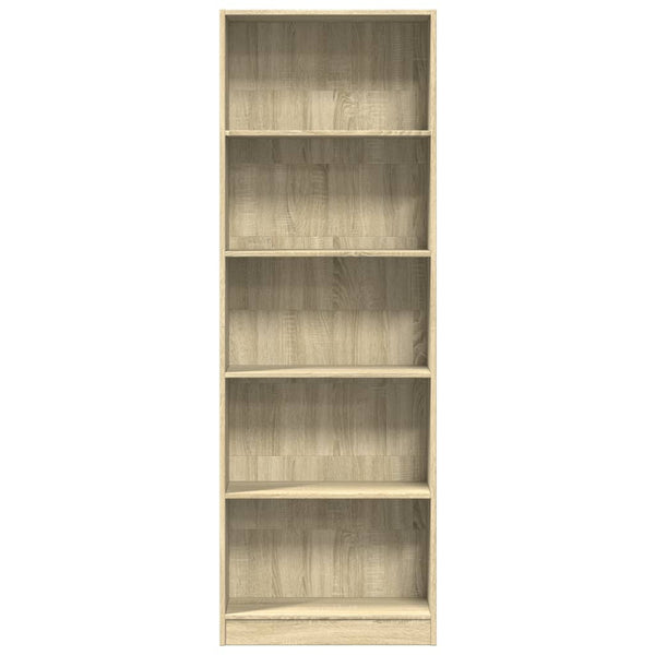 Bücherregal Sonoma Eiche 60x24x176 cm