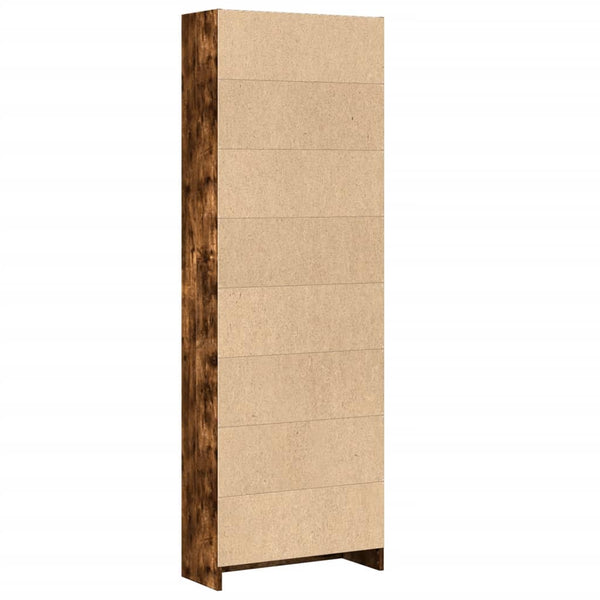 Bücherregal Räuchereiche 60x176 cm